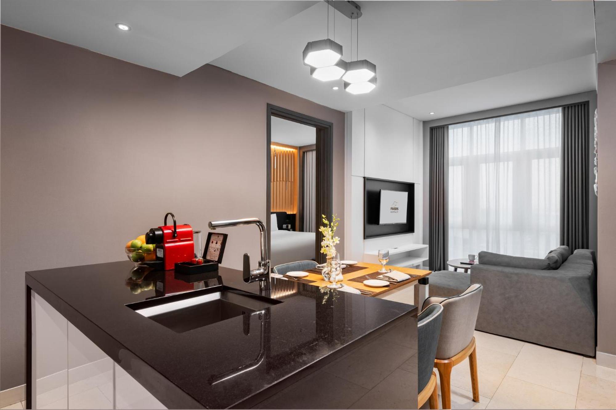 Fraser Place Puteri Harbour Nusajaya  Ngoại thất bức ảnh A typical apartment at The Panorama